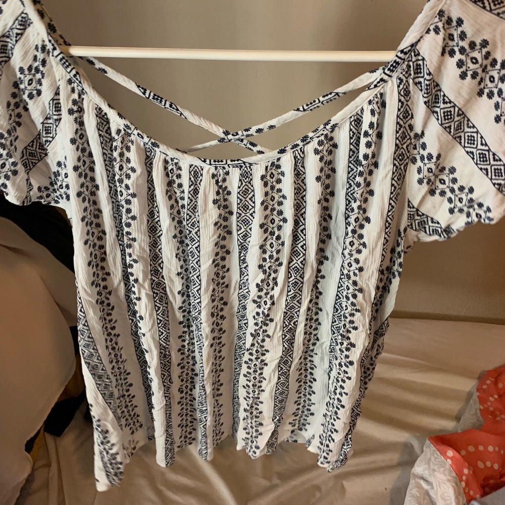 Torrid crisscross blouse size XXL